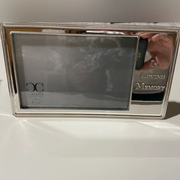 Caroline Collection Silver Picture Frame - Picture 2 of 8
